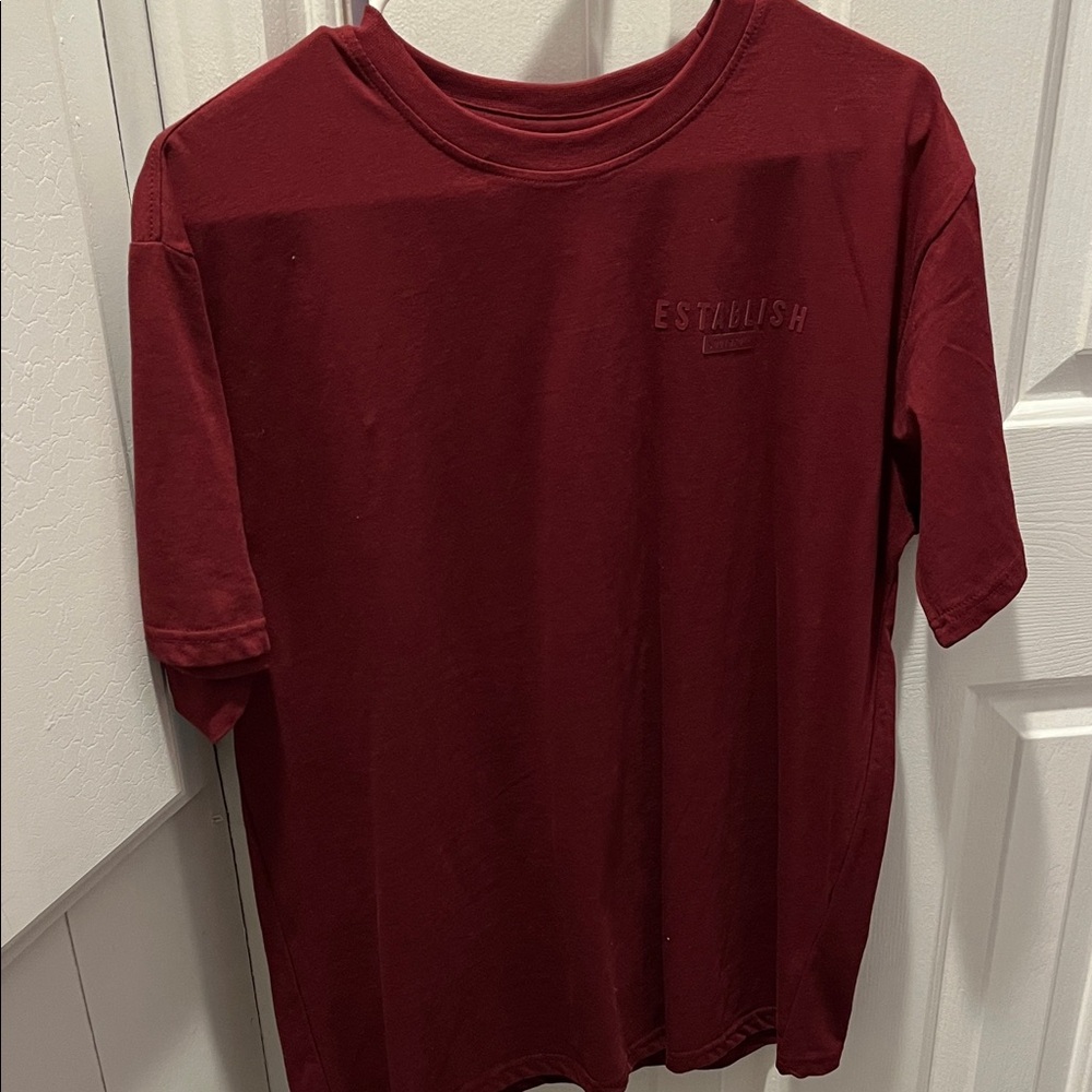 South Pole Burgundy Short Sleeve Tee